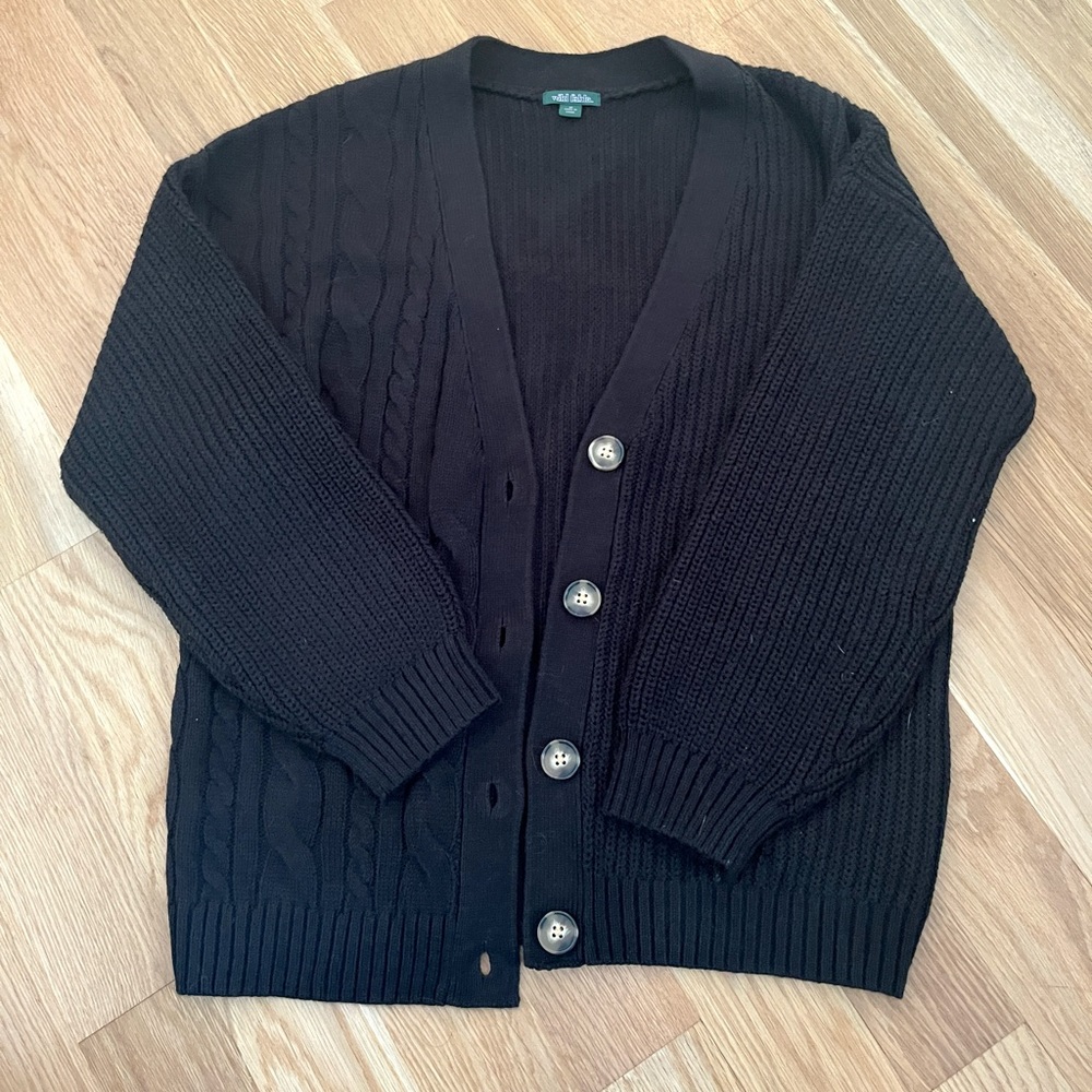 Black Wild Fable Cardigan